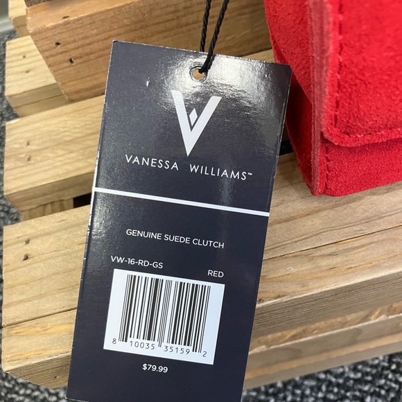 Vanessa Williams Genuine Suede Clutch - Picture 2 of 4